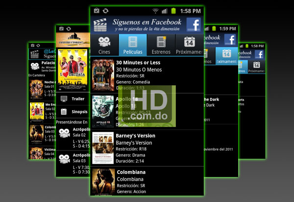 LaCartelera Aplicaciones locales para Android